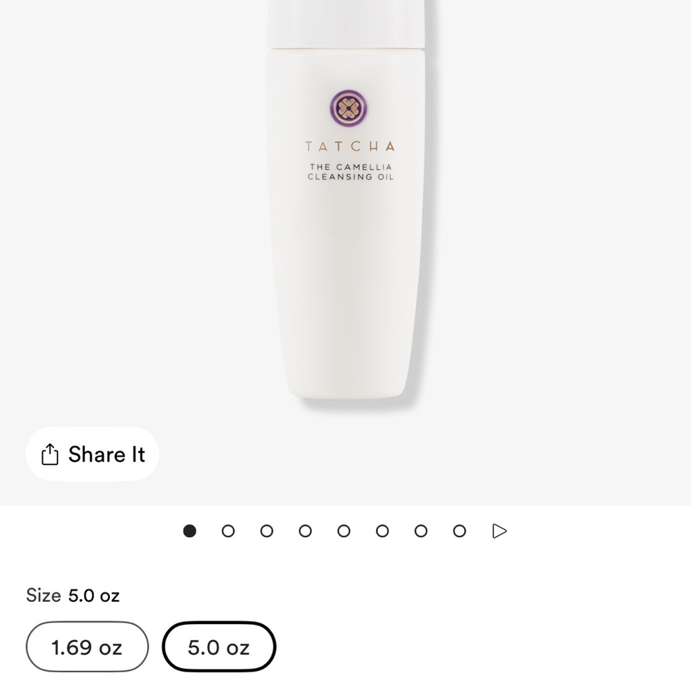 Tatcha Camellia Cleansing Oil & Lip Tint Combo